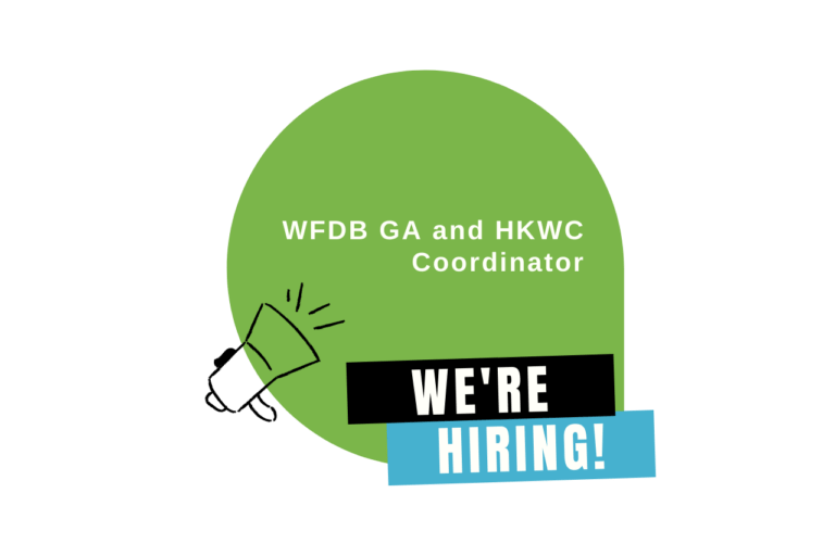 We're hiring! WFDB GA and HKWC Coordinator